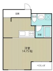 井上マンションの物件間取画像